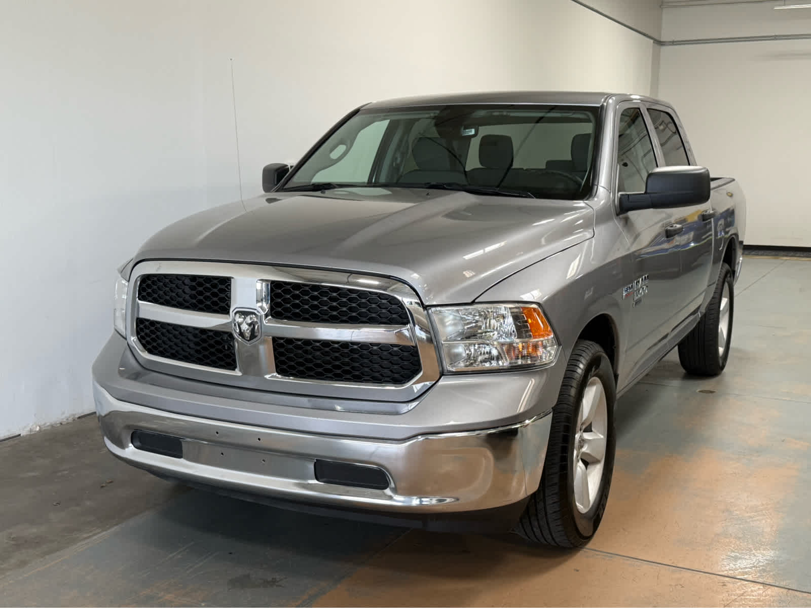 2023 RAM 1500 Classic SLT in Sil/Silver — front three-quarter view