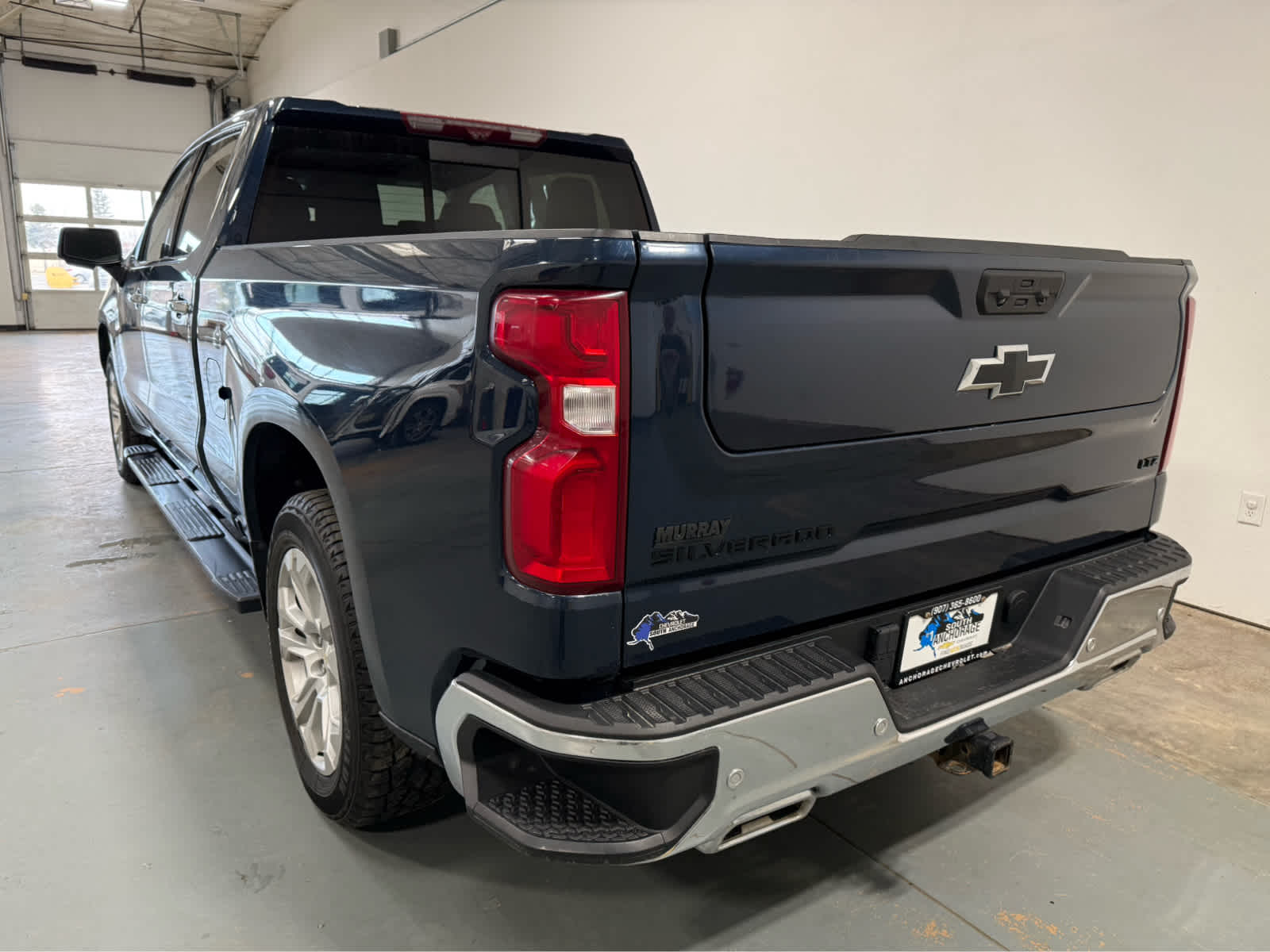 2022 Chevrolet Silverado 1500 — rear three-quarter view