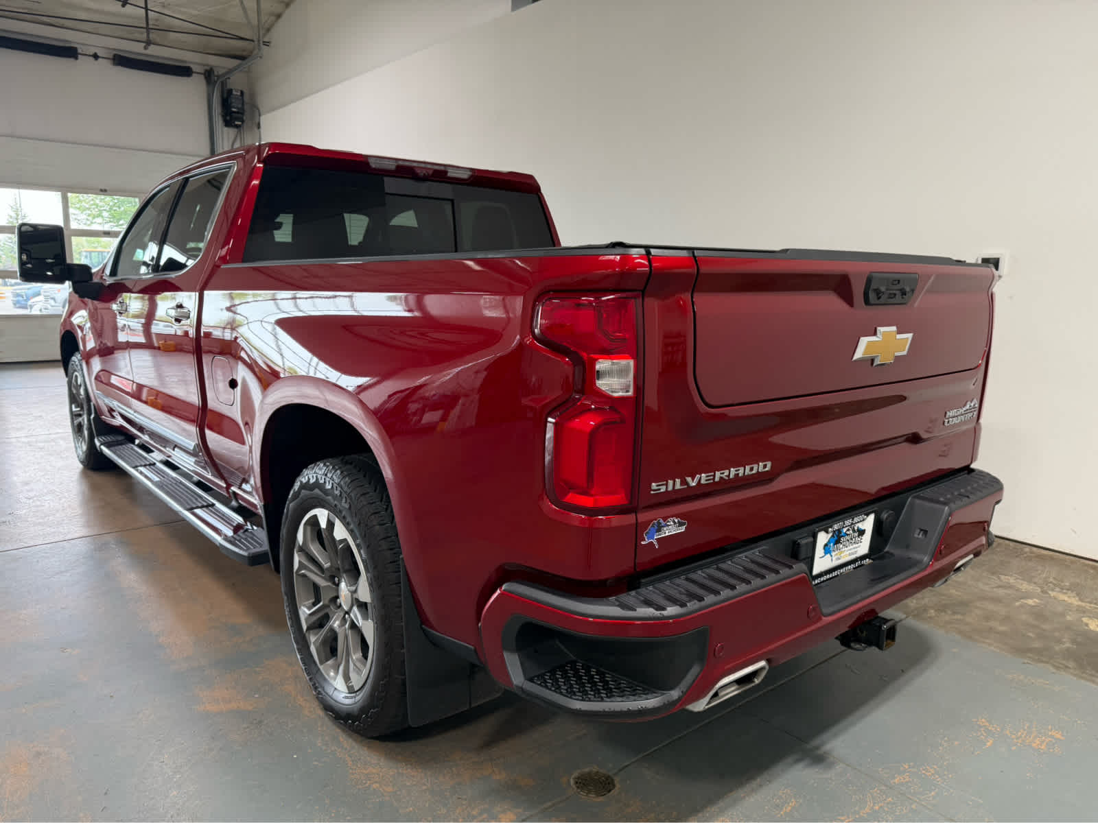 2024 Chevrolet Silverado 1500 — rear three-quarter view