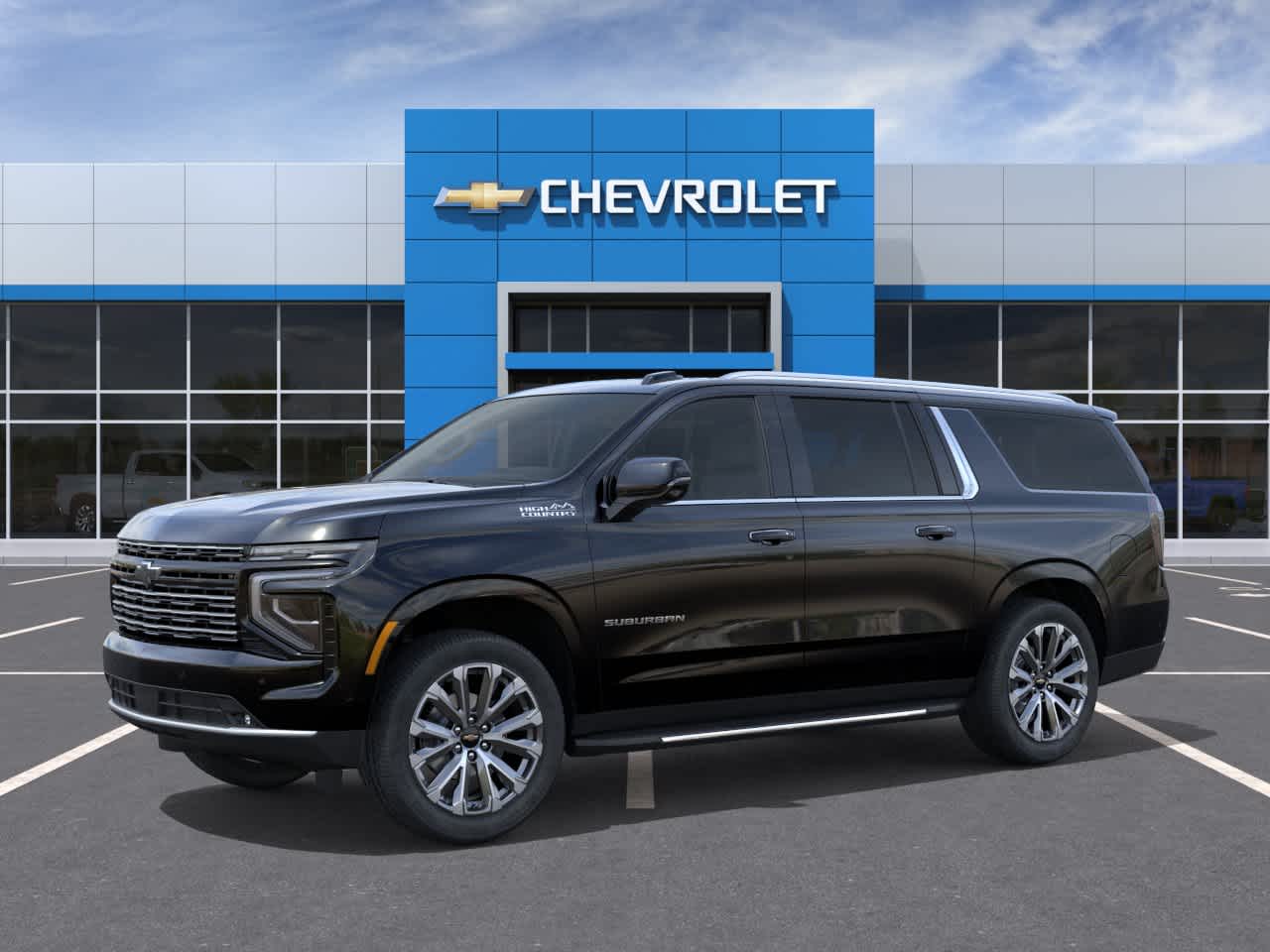 2026 Chevrolet Suburban — side profile view