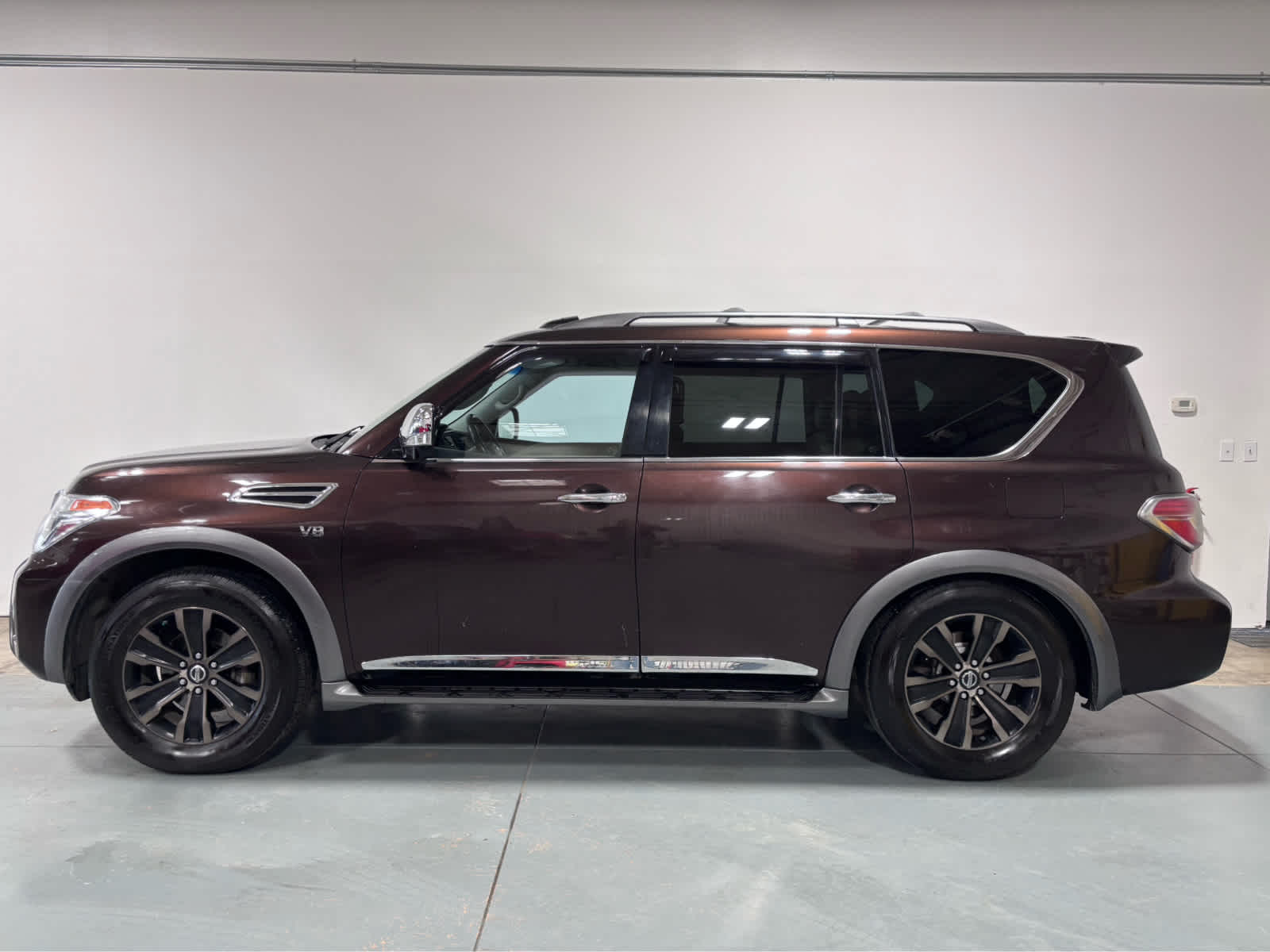 2017 Nissan Armada — side profile view