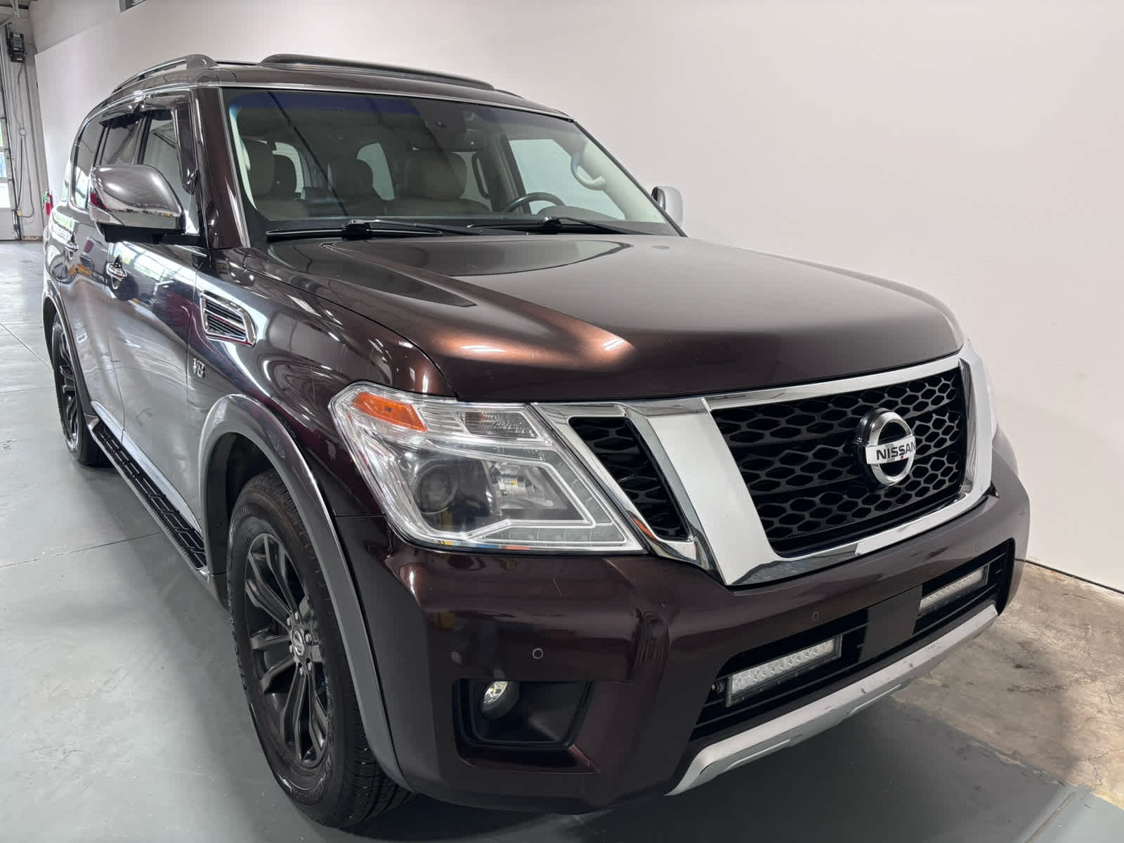 2017 Nissan Armada — interior view
