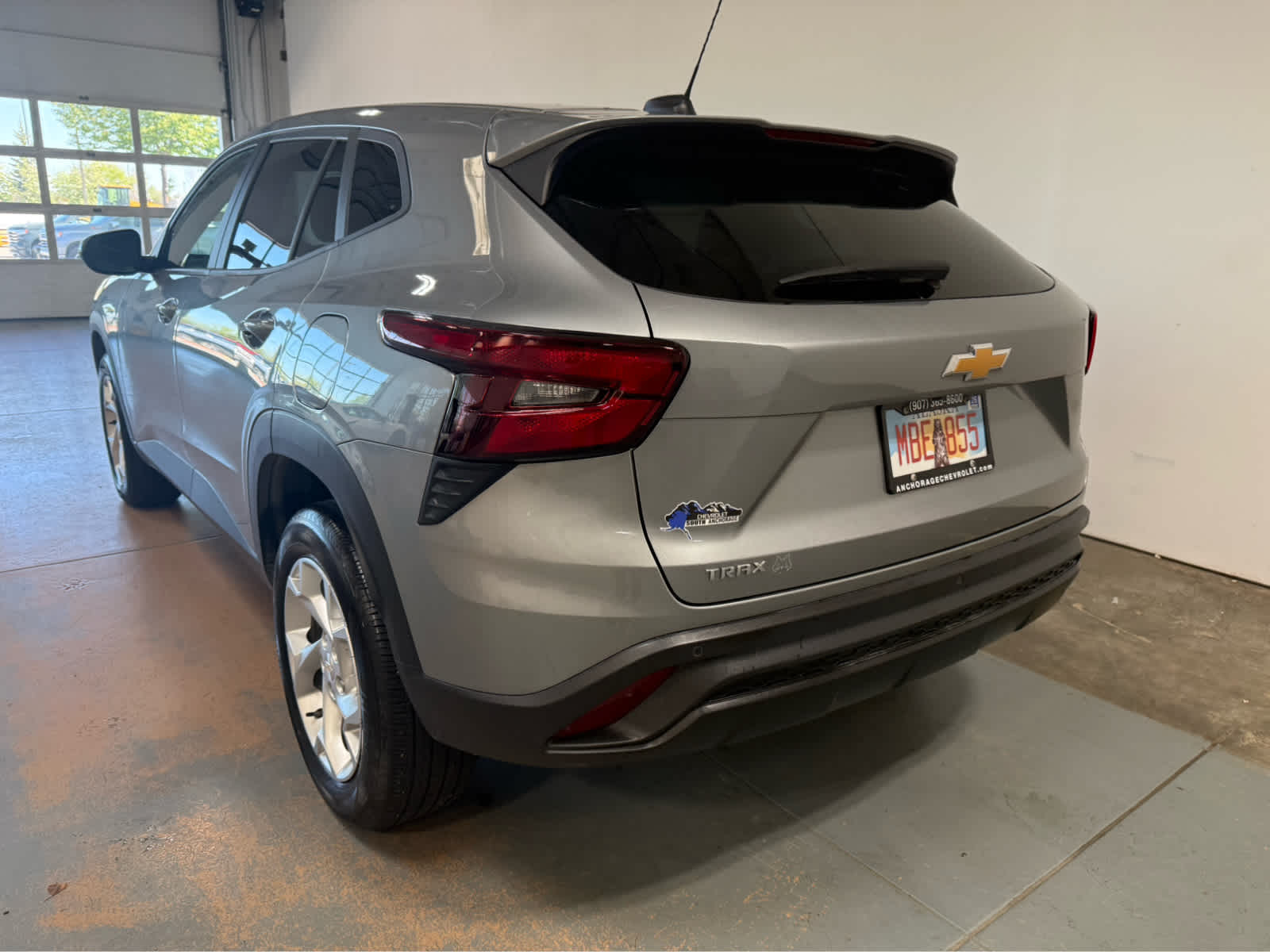 2024 Chevrolet Trax — rear three-quarter view