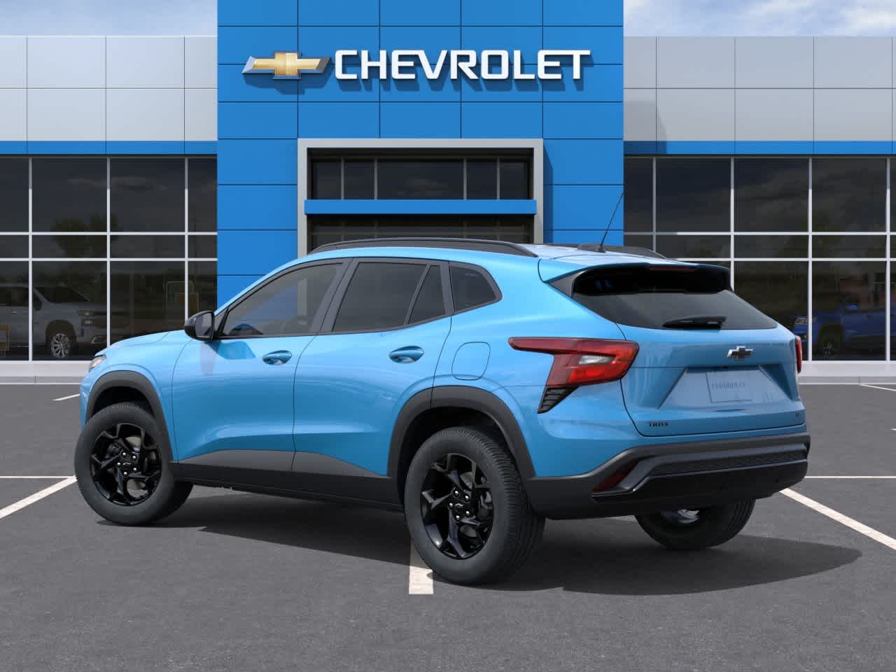 2026 Chevrolet Trax — rear three-quarter view